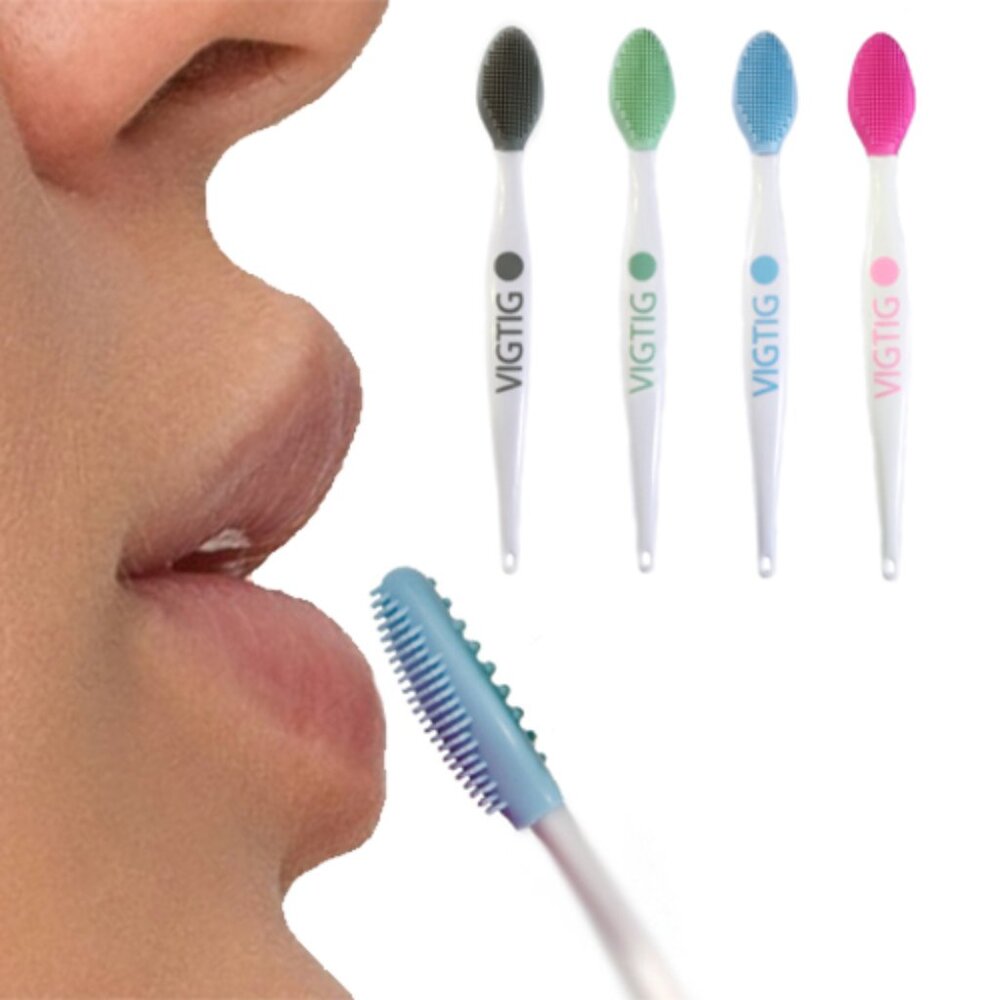 Lip Scrubber Exfoliation 4 PCS Brushes $48 | Silicone Flaky Dry Double Tool